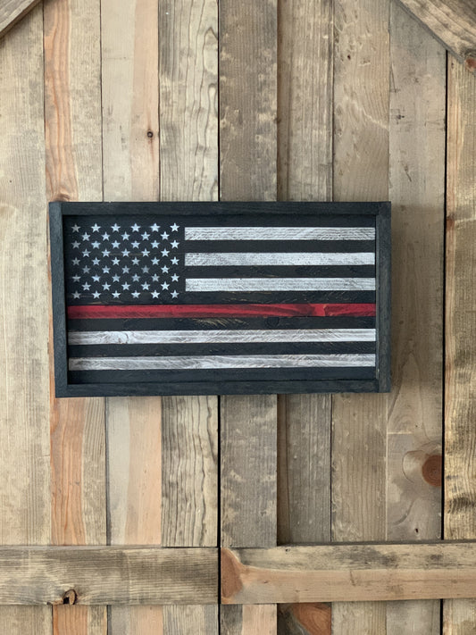 Thin Red Line Extra Small Flag