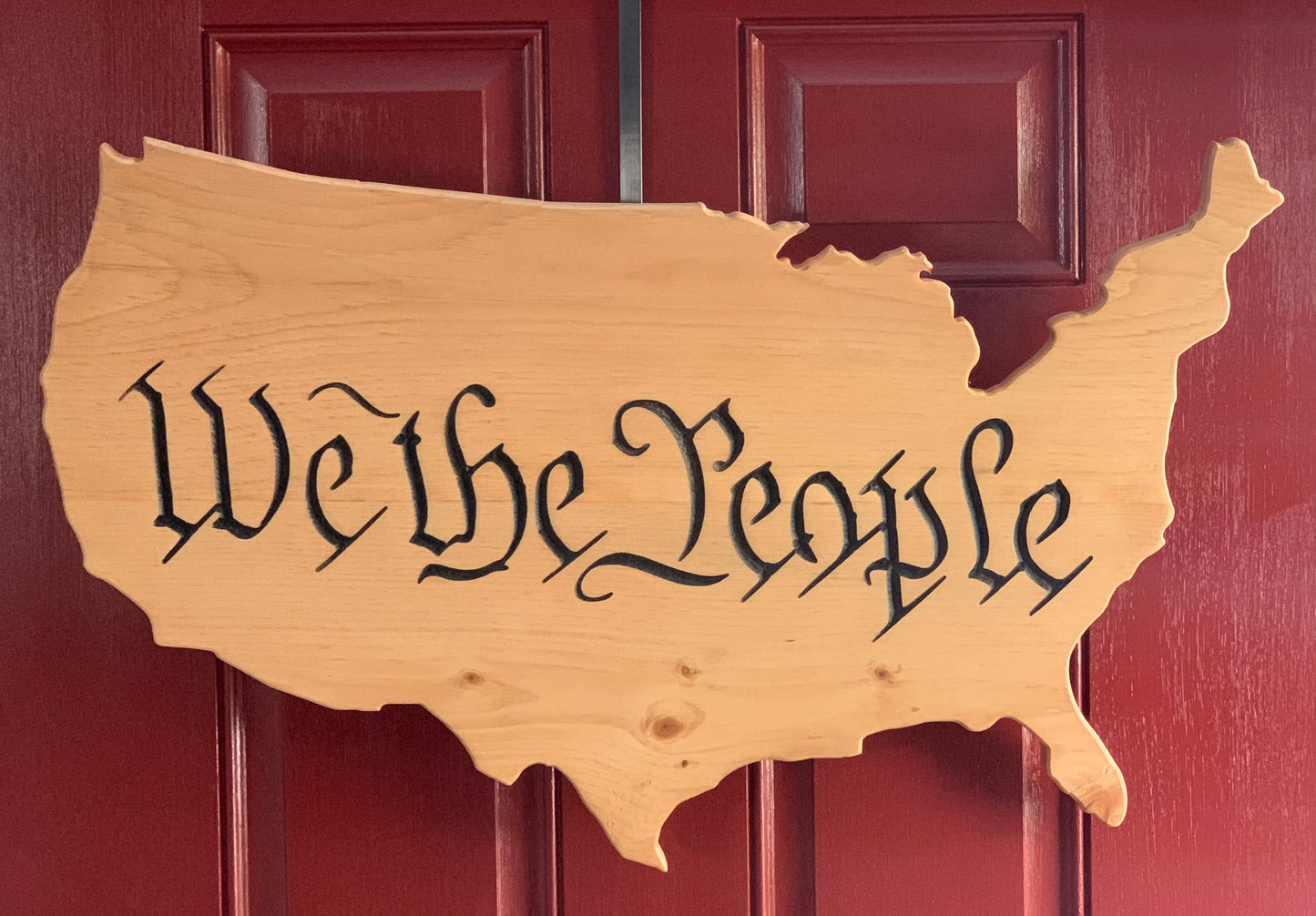 USA Engraved Sign