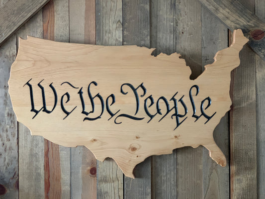 USA Engraved Sign
